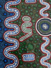 Load image into Gallery viewer, &quot;Rain and Seed Dreaming&quot; Vivienne Nakamarra Kelly 90cm x 92cm
