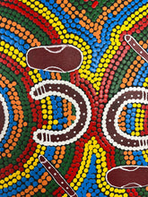 Load image into Gallery viewer, &quot;Women and digging sticks&quot; Alice Granites Napanangka 121cm x 39cm
