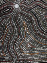 Load image into Gallery viewer, &quot;Water Dreaming&quot; Marshall Jangala Robertson 205cm x 235cm

