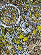 Load image into Gallery viewer, &quot;Budgerigar Dreaming&quot; Julieanne Nungurrayi Turner 201cm x 88cm
