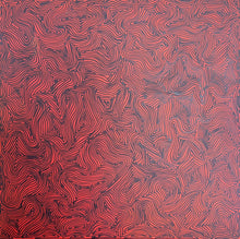 Load image into Gallery viewer, &quot;Water Dreaming&quot; Marshall Jangala Robertson 102cm x 102cm

