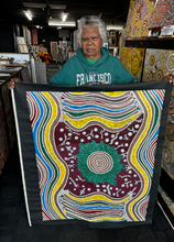 Load image into Gallery viewer, &quot;Ngalyarrpa manu Warnirri&quot; Alice Granites Napanangka 116cm x 93cm
