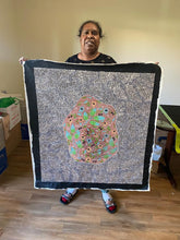 Load image into Gallery viewer, &quot;Bush Onion Dreaming&quot; Julieanne Nungurrayi Turner 87cm x 93cm

