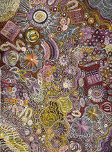 Load image into Gallery viewer, &quot;Bush Yam Dreaming&quot; Katrina Bird 95cm x 122cm
