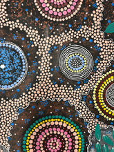 Load image into Gallery viewer, &quot;Water Dreaming/Bush Tucker&quot; Roxanne Napaljarri Collins 79cm x 116cm *
