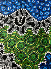 Load image into Gallery viewer, &quot;Water and Seed Dreaming&quot; Vivienne Nakamarra Kelly 118cm x 40cm
