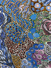 Load image into Gallery viewer, &quot;Women&#39;s Dreaming&quot; Janet Golder Kngwarreye 191cm x 69cm
