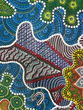 Load image into Gallery viewer, &quot;Seed and Water Dreaming&quot; Vivienne Nakamarra Kelly 92cm x 68cm
