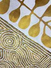 Load image into Gallery viewer, &quot;Mulga Trees and Travelling Past&quot; Debra Nangala McDonald 205cm x 145cm
