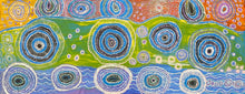 Load image into Gallery viewer, &quot;Seven Sisters Dreaming (Kungkarangkalpa Tjukurpa)&quot; Tanya Brady 199cm x 78cm
