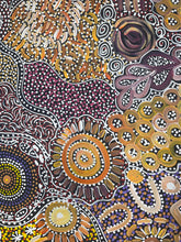 Load image into Gallery viewer, &quot;Bush Yam Dreaming&quot; Katrina Bird 147cm x 91cm
