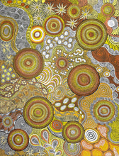 Load image into Gallery viewer, &quot;Budgerigar Dreaming &amp; Bush Tucker Story&quot; Julieanne Nungurrayi Turner 127cm x 115cm
