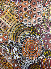 Load image into Gallery viewer, &quot;Bush Yam Dreaming&quot; Janet Golder Kngwarreye 199cm x 86cm
