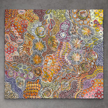 Load image into Gallery viewer, &quot;My Country (Utopia)&quot; Janet Golder Kngwarreye 100cm x 89cm
