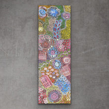 Load image into Gallery viewer, &quot;Bush Yam Dreaming&quot; Katrina Bird 40cm x 120cm
