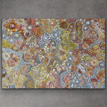 Load image into Gallery viewer, &quot;My Country (Utopia)&quot; Janet Golder Kngwarreye 199cm x 144cm

