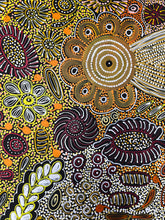 Load image into Gallery viewer, &quot;Bush Flowers&quot; Bernadine Johnson Kemarre 127cm x 95cm *
