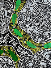 Load image into Gallery viewer, &quot;Bush Banana / Bush Tucker&quot; Maureen Nampijinpa Hudson 100cm x 127cm
