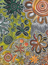 Load image into Gallery viewer, &quot;Bush Flowers&quot; Bernadine Johnson Kemarre 200cm x 97cm
