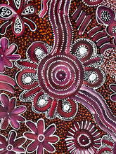 Load image into Gallery viewer, &quot;Bush Flower&quot; Bernadine Johnson Kemarre 194cm x 90cm
