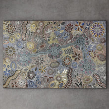 Load image into Gallery viewer, &quot;Bush Flowers&quot; Bernadine Johnson Kemarre 144cm x 94cm
