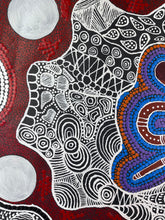 Load image into Gallery viewer, &quot;Bush Mushroom and Women Dreaming&quot; Alice Granites Napanangka 130cm x 55cm
