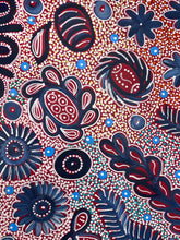 Load image into Gallery viewer, &quot;Bush Flower&quot; Bernadine Johnson Kemarre 95cm x 84cm
