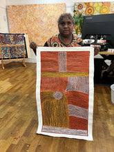 Load image into Gallery viewer, &quot;Tjilkamata Tjukurrpa&quot; Rosemary Porter 92cm x 52cm *
