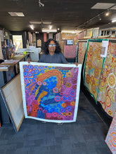 Load image into Gallery viewer, &quot;Piltati Tjukurpa&quot; Rhoda Tjitayi 90cm x 108cm
