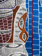 Load image into Gallery viewer, &quot;Mina Mina Dreaming Jukurrpa&quot; Alice Granites Napanangka 95cm x 118cm
