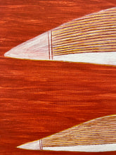 Load image into Gallery viewer, &quot;Nailfish&quot; by Lamech Nayingul (Arnhem Land) 40cm x 50cm * (Pick Up Only)
