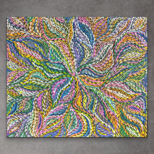 Load image into Gallery viewer, &quot;Medicine Leaves&quot;  Rosemary Pitjara 95cm x 107cm
