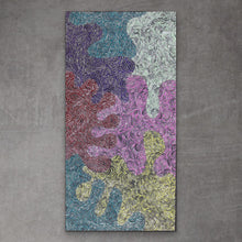 Load image into Gallery viewer, &quot;Native Seeds&quot; (Ngurlu Dreaming) by Risharna Dickson 61cm x 119cm *
