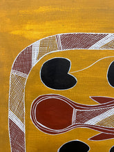 Load image into Gallery viewer, &quot;Untitled&quot; by Dennis Naroldol (Arnhem Land) 50cm x 60cm * (Pick Up Only)
