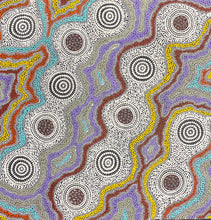 Load image into Gallery viewer, &quot;Budgerigar Dreaming&quot; Gwenda Turner Nungurrayi 89cm x 90cm

