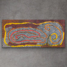 Load image into Gallery viewer, &quot;Fire Dreaming&quot; Maureen Nampijinpa Hudson 97cm x 43cm
