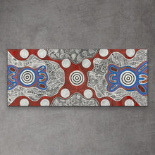 Load image into Gallery viewer, &quot;Bush Mushroom and Women Dreaming&quot; Alice Granites Napanangka 130cm x 55cm
