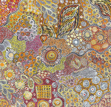 Load image into Gallery viewer, &quot;My Country (Utopia)&quot; Janet Golder Kngwarreye 95cm x 90cm
