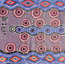 Load image into Gallery viewer, &quot;Warlukurlangu Jukurrpa&quot; (Fire Dreaming) Vivienne Nakamarra Kelly 95cm x 93cm
