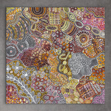 Load image into Gallery viewer, &quot;My Country (Utopia)&quot; Janet Golder Kngwarreye 93cm x 91cm
