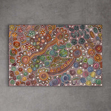 Load image into Gallery viewer, &quot;Bush Flowers&quot; Bernadine Johnson Kemarre 119cm x 79cm
