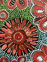 Load image into Gallery viewer, &quot;Bush Flower&quot; Bernadine Johnson Kemarre 30cm x 30cm (A) *
