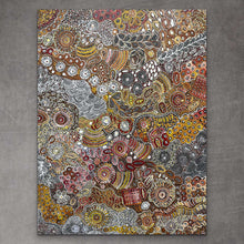 Load image into Gallery viewer, &quot;My Country (Utopia)&quot; Janet Golder Kngwarreye 123cm x 168cm *
