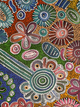 Load image into Gallery viewer, &quot;Bush Flower&quot; Bernadine Johnson Kemarre 200cm x 88cm
