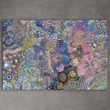 Load image into Gallery viewer, &quot;Bush Yam Dreaming&quot; Katrina Bird 101cm x 149cm
