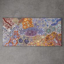 Load image into Gallery viewer, &quot;Bush Flowers&quot; Bernadine Johnson Kemarre 178cm x 88cm
