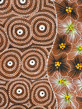 Load image into Gallery viewer, &quot;Wild Bush Flower Dreaming&quot; Tanya Price 95cm x 100cm
