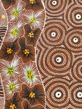 Load image into Gallery viewer, &quot;Wild Bush Flower Dreaming&quot; Tanya Price 95cm x 100cm
