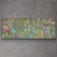 Load image into Gallery viewer, &quot;Bush Medicine Leaves&quot; Bernadine Johnson Kemarre 120cm x 46cm
