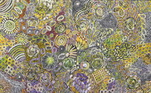 Load image into Gallery viewer, &quot;Bush Yam Dreaming&quot; Janet Golder Kngwarreye 151cm x 91cm *
